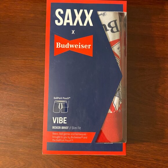 SAXX VIBE Boxer Briefs “Bud Label" - Picture 3 of 4